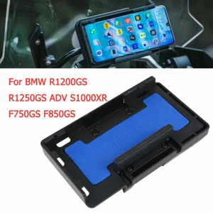 Wireless Mobile Phone Navigation Bracket For BMW R1200GS R1250GS ADV Motorcycle - Picture 1 of 12