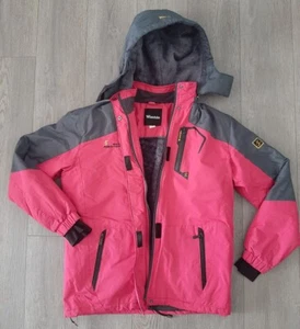 Cappotto da donna rosa taglia media foderato impermeabile - Foto 1 di 12