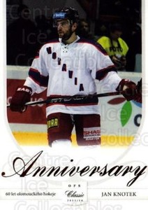 2015-16 Czech HC Olomouc Anniversary #10 Jan Knotek