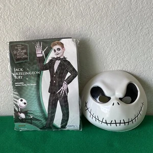 Jack Skellington Child Size 8-10 Halloween Costume - Spirit Halloween (O) - Picture 1 of 13