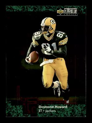 1997 Football Upper Deck Desmond Howard Green Bay Packers #TC22 2 - Image 1 of 2
