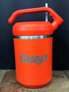 Großer Montana Becher CASEY’S Store WHIRLEY Thermo rot beweglicher Griff Reise - Bild 1 von 13