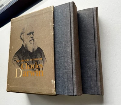 Жизнь и письма Чарльза Дарвина Фрэнсиса Дарвина 1960 2 тома с футляром - Изображение 1 из 4