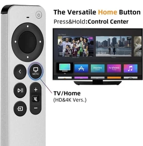 Nuevo Mando a Distancia de Repuesto Universal Apto para Apple TV 4K/Gen 1 2 3 4/ HD AP1868AL - Imagen 1 de 5