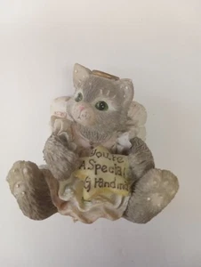 Calico Kittens 1994 "Your A Special Grandma" #651117 Engel Katze mit Stern - Bild 1 von 7