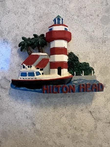 Vintage Souvenir Hilton Head Refrigerator Magnet. (AW) - Picture 1 of 2