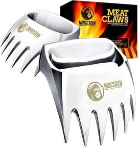 Tritacarne Artigli per Barbecue - Carne Perfettamente Tritata, Sono Metallo  - Foto 1 di 6