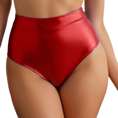 Mujeres Pantalones Cortos Metálicos Brillantes Jazz Danza Pantalones Cortos Apretados Baile Calzoncillos Gimnasio Calientes Pantalones Foto 1 de 3