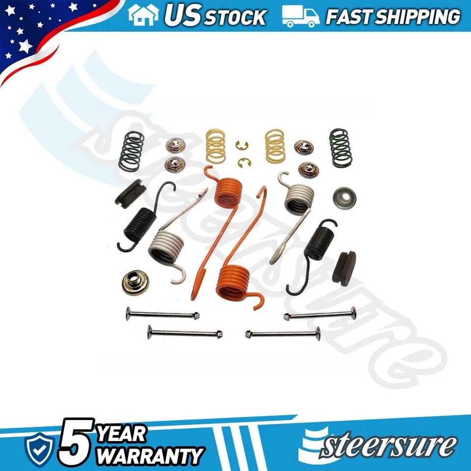 Kit de herrajes de freno de tambor trasero Carlson para Chevrolet Caprice 1977-1996 Foto 1 de 2