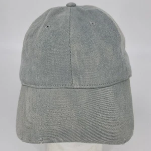 VTG Express Denim Jean Hat - Womens StrapBack Baseball Cap VGUC - 90s Y2K - Picture 1 of 13