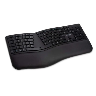 Kensington Pro Fit Ergo Wireless Keyboard, German QWERTY Layout, Dual 2.4GHz and - Image 1 of 4