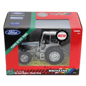 ERTL 1/32 Ford 8700 4WD Tractor with Cab Silver Chase Unit 43409 - Picture 1 of 1