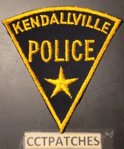 KENDALLVILLE, INDIANA POLICE SHOULDER PATCH IN - Picture 1 of 2