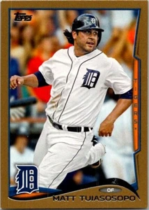 2014 Topps Gold #295 Matt Tuiasosopo /2014 Tigers - Picture 1 of 2