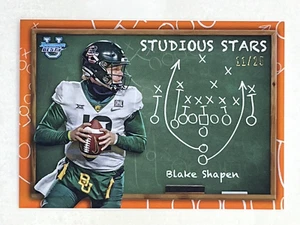 Blake Shapen 2023 Bowman's Best University Studious Stars Orange Refractor /25 - Picture 1 of 2