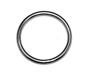 Marine Round Ring 4 mm x 30 mm (3/16"x11/4) Grade 316 Stainless Steel - Picture 1 of 2
