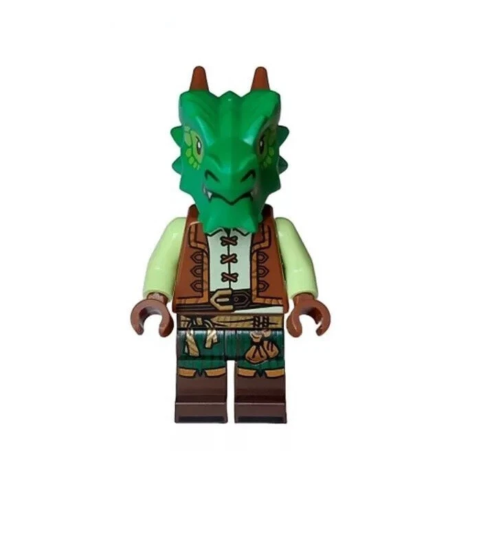 Lego D&D ALAX DRAGONBORN Minifigure Only Red Dragon's Tale 21348 idea185