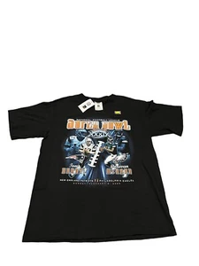 Y2K Superbowl XXXIX Donovan McNabb Tom Brady Player T-shirt L Eagles - Picture 1 of 3