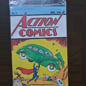 ACTION COMICS #1 NUOVO LOOTCRATE RISTAMPA SIGILLATO COA - Foto 1 di 6