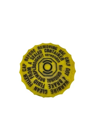 2005-2011 Audi A6 Quattro Fluido de Freio Cilindro Mestre Tampa Reservatório Tampa OEM - Imagem 1 de 4