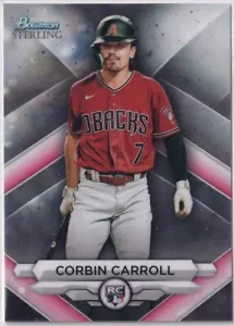 2023 Bowman Sterling Rookies #BSR42 Corbin Carroll RC - Foto 1 di 1