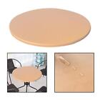 Round Fitted Tablecloth Summer Table Cover Wipeable Elastic Edge Non Slip Oil