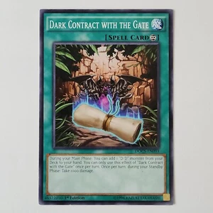 Dark Contract with the Gate - DOCS-EN093 - MP - Common - 1st ed - Yugioh - Picture 1 of 2