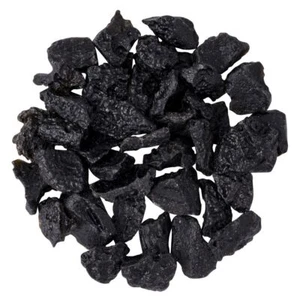 Black Tektite Raw Natural 15mm - 25mm 40-50 Pieces 100 Grams - Picture 1 of 1