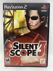 Silent Scope 3 (Sony Playstation 2 Ps2 2002) - Complete W/ Manual, Tested, Works