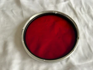 Rollei hellrot Filter Bajonett VI. Für Rolleiflex 6x6. - Bild 1 von 6