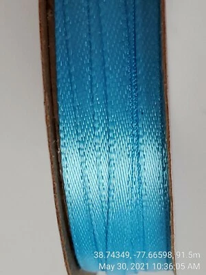 Spool 'O Ribbon - 10 Yds - 1/4 " W - Finished Edges  - Browse Colors - NEW - Image 1 of 3