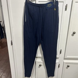 Polo Ralph Lauren Jogger Men’s Size S Sweatpants Navy Blue W/tag, Tapered Cuff. - Picture 1 of 6