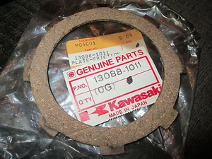 NOS Kawasaki Friction Plate 73-75 MC1 76-77 & 79 KH100 72 & 74-75 G5 13088-1011 - Imagen 1 de 1