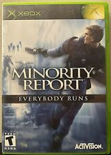Minority Report (Microsoft Xbox) - Complete - CIB - Tested