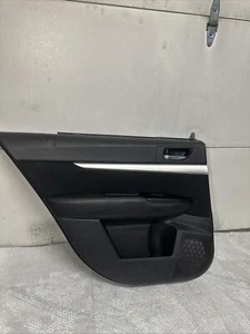 2012 Subaru Outback Driver Rear Door Card Panel Trim Back LH Black 12 633280 - Picture 1 of 8