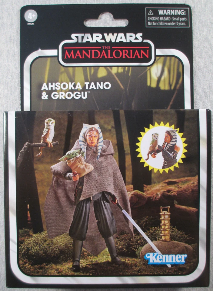 Hasbro Star Wars Ahsoka Tano & Grogu 3.75 in Action Figure - F5576