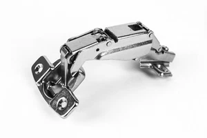 Berta 165 Degree Full Overlay Frameless Concealed Cabinet Door Hinges - Picture 1 of 7