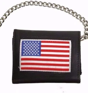 Nylon Tri fold   wallet 5" with zippered Key & Coin pocket, hook & loop-closure  - Picture 1 of 2