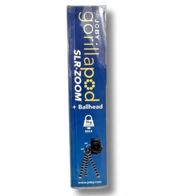 NEW Joby GorillaPod SLR-Zoom Flexible Mini Tripod & Ballhead Model JB00134 - Image 1 of 4