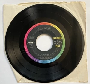 THE BEATLES - YESTERDAY/ACT NATURALLY +2 MEXICO EPEM 10027 EP 7" 45 Capitol 1967 - Picture 1 of 2