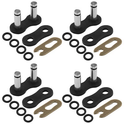 530 Chain Master Link with O Ring For Motorcycle Bike ATV Connecting Link Black - Image 1 of 4