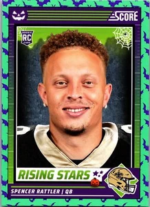 2024 Score-A-Treat #45 Spencer Rattler A-Treat - Rising Stars Green Bats - Picture 1 of 2
