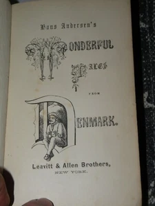 Hans Christian Andersen Wonderful Fairy Tales from Denmark 1870 - Picture 1 of 8