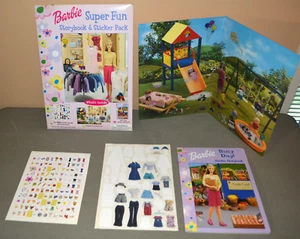 Barbie Super Fun - riesiges Bilderbuch & Stickerpaket - Bild 1 von 2