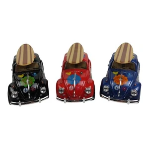 Kinsmart Volkswagen VW Beetle Love Bug 1967 1/32 Scale Model Rare Lot Of 3 Surf - Picture 1 of 8