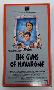 The Guns of Navarone VHS (1961) - NTSC - English - Good (Tested) - Picture 1 of 6