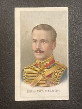 1 1915 #18 LIEUT NELSON ITC VICTORIA CROSS HEROES BLUE TOBACCO CIGARETTE CARD