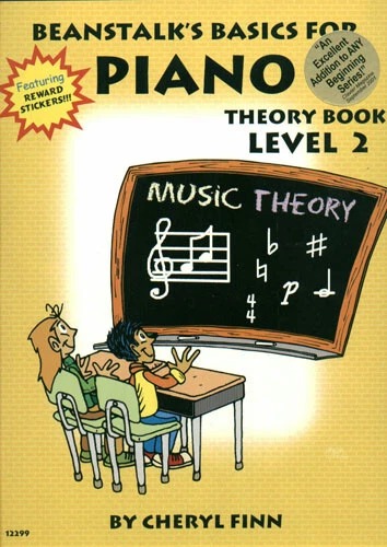 CHERYL FINN - Beanstalk's Basics for Piano - Theory Book Level 2 - Image 1 of 1
