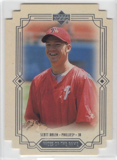 2000 Upper Deck Faces of the Game Die Cuts #F9 Scott Rolen /100 - Image 1 of 1