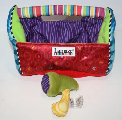 Lamaze My First Toolbox Martillo Piezas de repuesto Juguete suave Peluche Arruga Foto 1 de 4